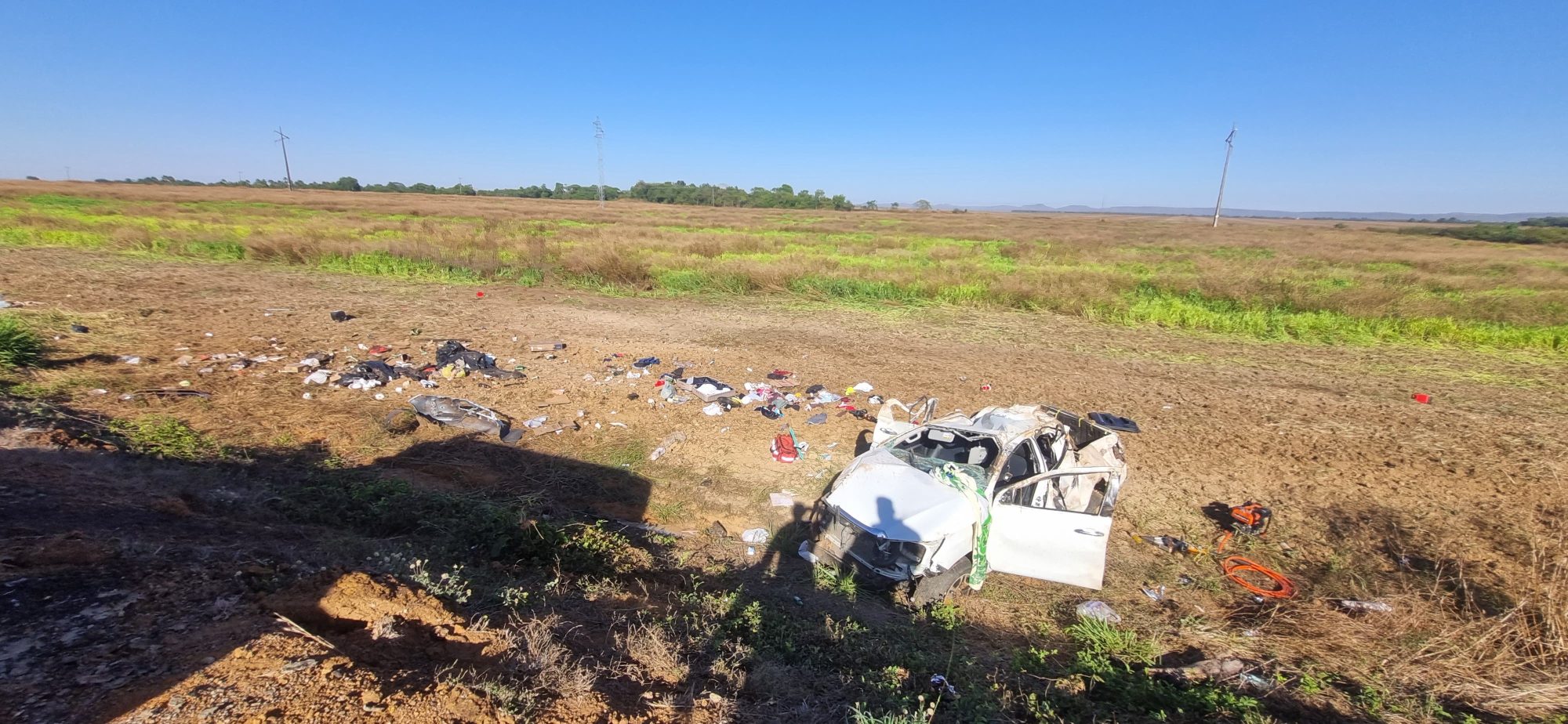 Grave acidente na BR-158 mobiliza Corpo de Bombeiros de Nova Xavantina.