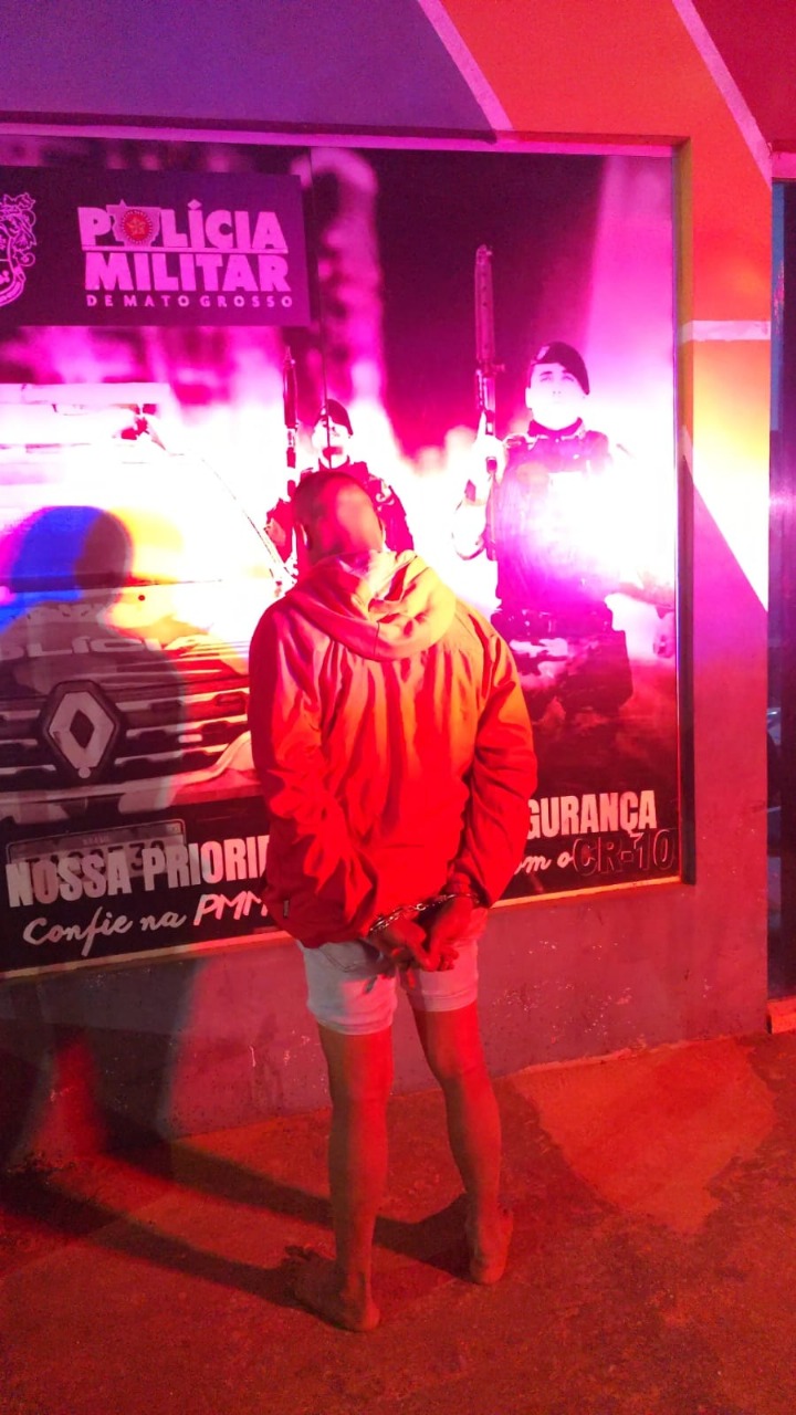 FORAGIDO DA JUSTIÇA É PRESO DURANTE BARREIRA POLICIAL EM ALTO BOA VISTA.
