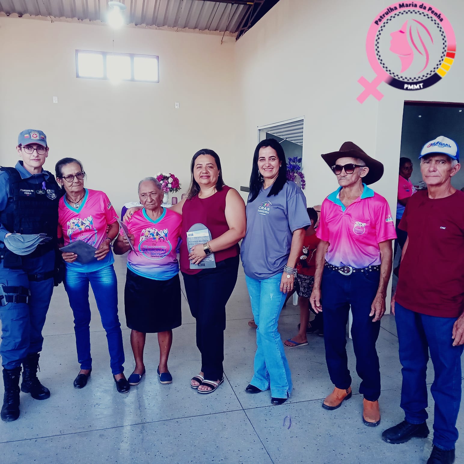 POLÍCIA MILITAR REALIZA AÇÃO COMUNITÁRIA EM ALTO BOA VISTA DENTRO DA OPERAÇÃO SHAMAR 2025.