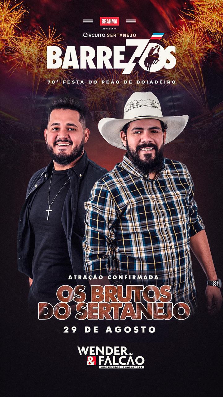 Wender & Falcão: da autenticidade sertaneja ao palco da Festa do Peão de Barretos.