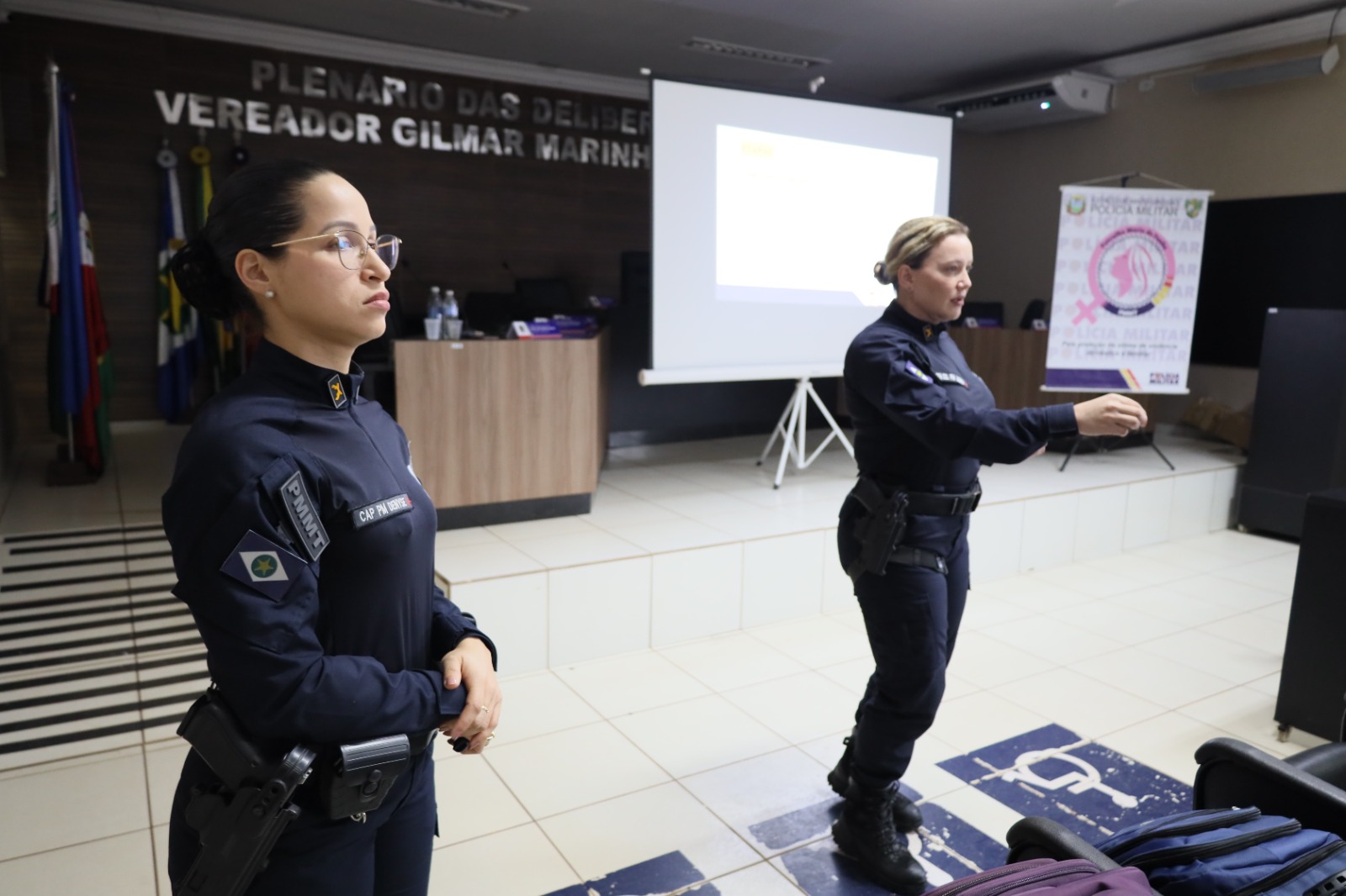 PMMT amplia ações da Patrulha Maria da Penha em todo o Estado.